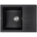 Кухонная мойка  ZorG Torino 62 (черный опал)