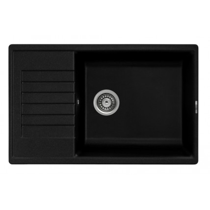 Кухонная мойка  ZorG Dello 78 (черный опал)