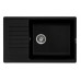 Кухонная мойка  ZorG Dello 78 (черный опал)