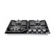 Комплект духовой шкаф ZorG Technology BE6 black + варочная панель ZorG Technology BLC FDW black