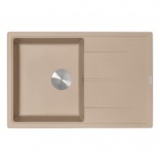 Мойка с сифоном ZORG Rock 78 PREMIUM beige