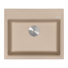 Мойка с сифоном ZORG Rock 60 PREMIUM beige
