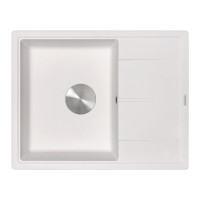 Мойка с сифоном ZORG Rock 65 PREMIUM alba