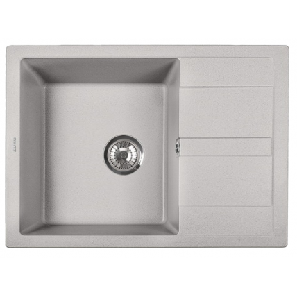 Кухонная мойка ZorG Apollo 65 (серый жемчуг)