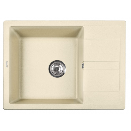 Кухонная мойка ZorG Apollo 65 (слоновая кость)