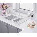 Кухонная мойка ZorG GS 7850-2 White