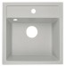 Кухонная мойка  ZorG Como 51 (серый жемчуг)