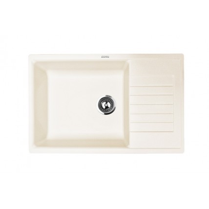 Кухонная мойка  ZorG Dello 78 (слоновая кость)