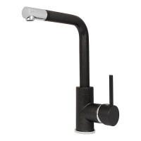 Смеситель ZORG FORTE black metallic